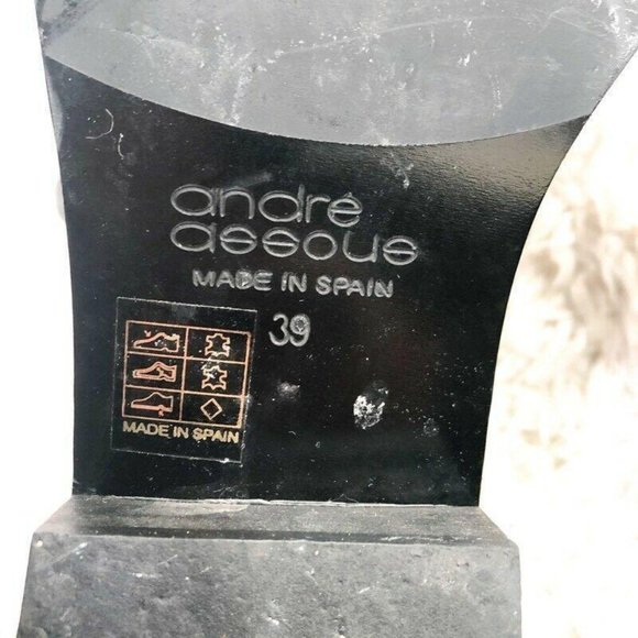 Andre Assous Womens Pelle Chelsea Boots Black Leat - Picture 4 of 4